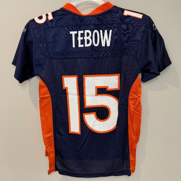 NFL Other - Denver Broncos Tebow NFL Jersey Blue Orange Youth Small